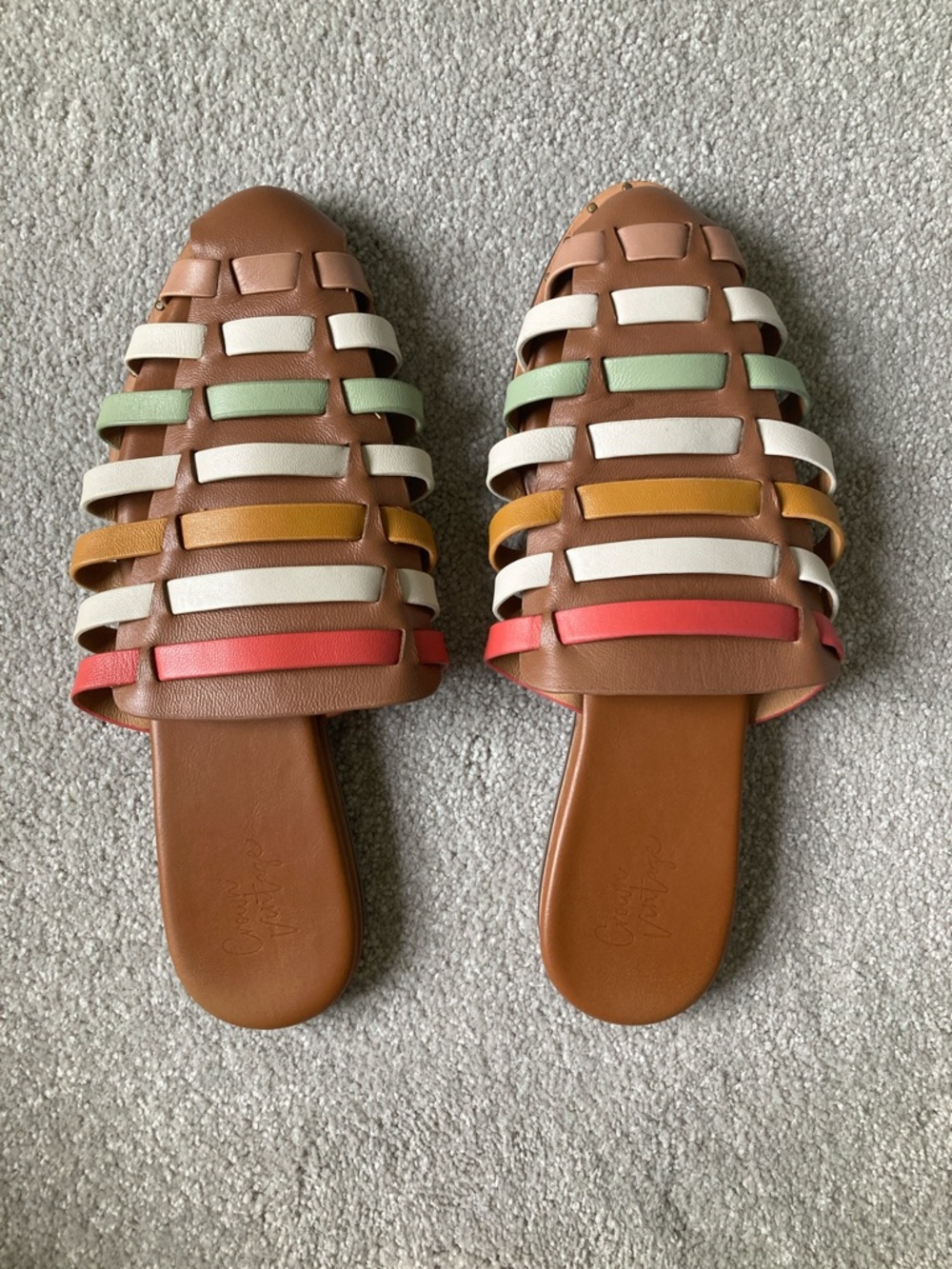 4/$10 - Crown Vintage Vaishali Slip-On Mule Sandals